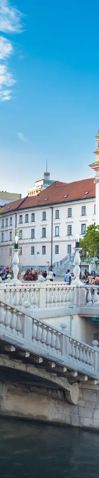 Schlendere durch die Altstadt von Ljubljana